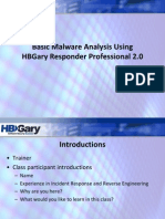 Malware-Analysis With HBgary Respender Profesional