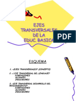 Ejes Transversales Educacion Basica