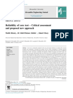 Reliability of Core Test