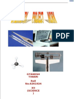 Gyanesh Tiwari Roll No.6261924 XII (Science)