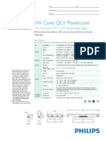 Ew Cove QLX Powercore: 12 in (305 MM), 110° X 110° (Wide) Beam Angle