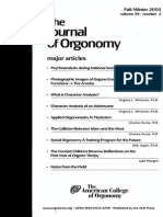 Journal Oforgonomy: Major Articles