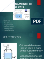 Diseño de Un Reactor CSTR