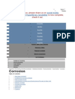 Corrosion Notes