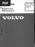 Overdrive Repairs and Maintenance 1976