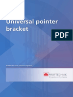 Universal Pointer Bracket Operating Instructions ALI 9.850!11!07 G