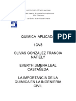 Cuál Es La Importancia de La Química en La Ingeniería Civil