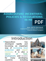 Topic 12 Aquaculture Policies in Malaysia2