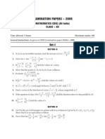 Math Question Papers For Class 12