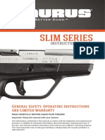 Taurus Slim Series 9mmpt709