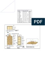 Schedule of Materials: Spice Cabinet