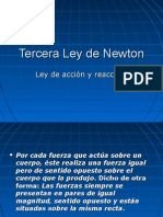 Tercera Ley de Newton