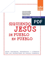 Siguiendo A Jesus de Pueblo en Pueblo - Guia Pedagógica PDF