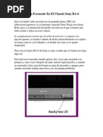 Una Falla Frecuente en El Chassis Sony BA-6 PDF