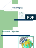 Debt and Deleveraging: Kinza Bajwa Manizeh Dossa Ukasha Iqbal Anam Zafar Umair Suhail May 24, 2012