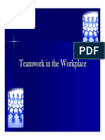 Teamwork PPT Presentation