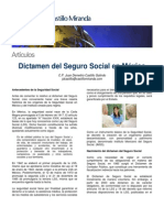 Dictamen Seguro Social