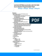 Atmel 8127 AVR 8 Bit Microcontroller ATtiny4 ATtiny5 ATtiny9 ATtiny10 Datasheet