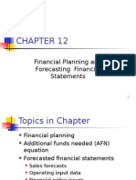 Ch.12 - 13ed Fin Planning & ForecastingMaster