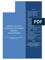 Caa Service Regulations PDF