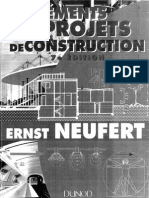 Neufert Ernst - Les TlTments Des Projets de Construction