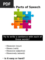 Parts of Speech