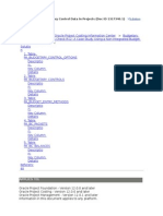 Understanding Budgetary Control Data in Projects (Doc ID 1317340.1)