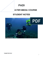 Underwater Media Student Notes