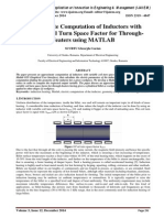 Approximate Computation of Inductors With Variable Coil Turn Space Factor For Through-Heaters Using MATLAB