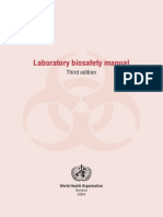 WHO Biosafety Manual