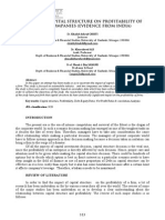 Capital Structure Analyses