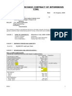 Draft Contrac Bituminous Coal KOPEC-TRIAL 100KMT