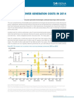 Renewable Power Generation Costs in 2014