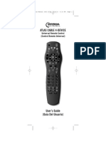 Manual Control Remoto Cablevision