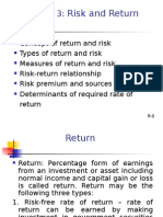  Return & Risk