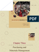 Chapter Three Purchasing and Materials Management