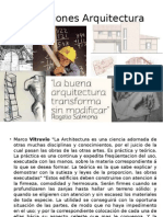 Definiciones Arquitectura