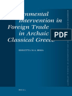 Errietta M.A. Bissa Governmental Intervention in Foreign Trade in Archaic and Classical Greece (Mnemosyne Supplements History and Archaeology of Classical Antiquity) 20 PDF