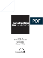 Construction Law Handbook 2007 - ToC