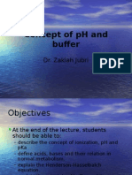 Concept of PH and Buffer