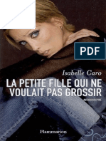 La Petite Fille Qui Ne Voulait Pas Grossir - Isabe PDF