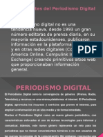 Periodismo Digital y Antecedentes