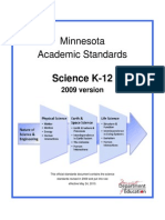 Science Standards 2009