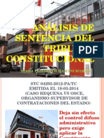 Análisis de Sentencia TC