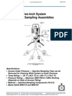 63 Cosasco Two-Inch System Injection and Sampling Assemblies