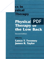 Physical Therapy of The Low Back