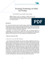 Microwave Scanning Technology For Mate-Rial Testing: ECNDT 2006 - Th.4.2.2