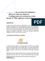 Implementacion de Asterisk Via Ip Manualmente