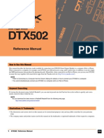 Reference Manual: Drum Trigger Module