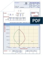 Spreadsheets To Eurocode 2: M:N Interaction Chart For 800 X 1,000 Section, Grade 40 Concrete